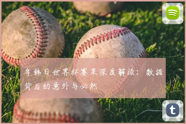 年韩日世界杯赛果深度解读：数据背后的意外与必然